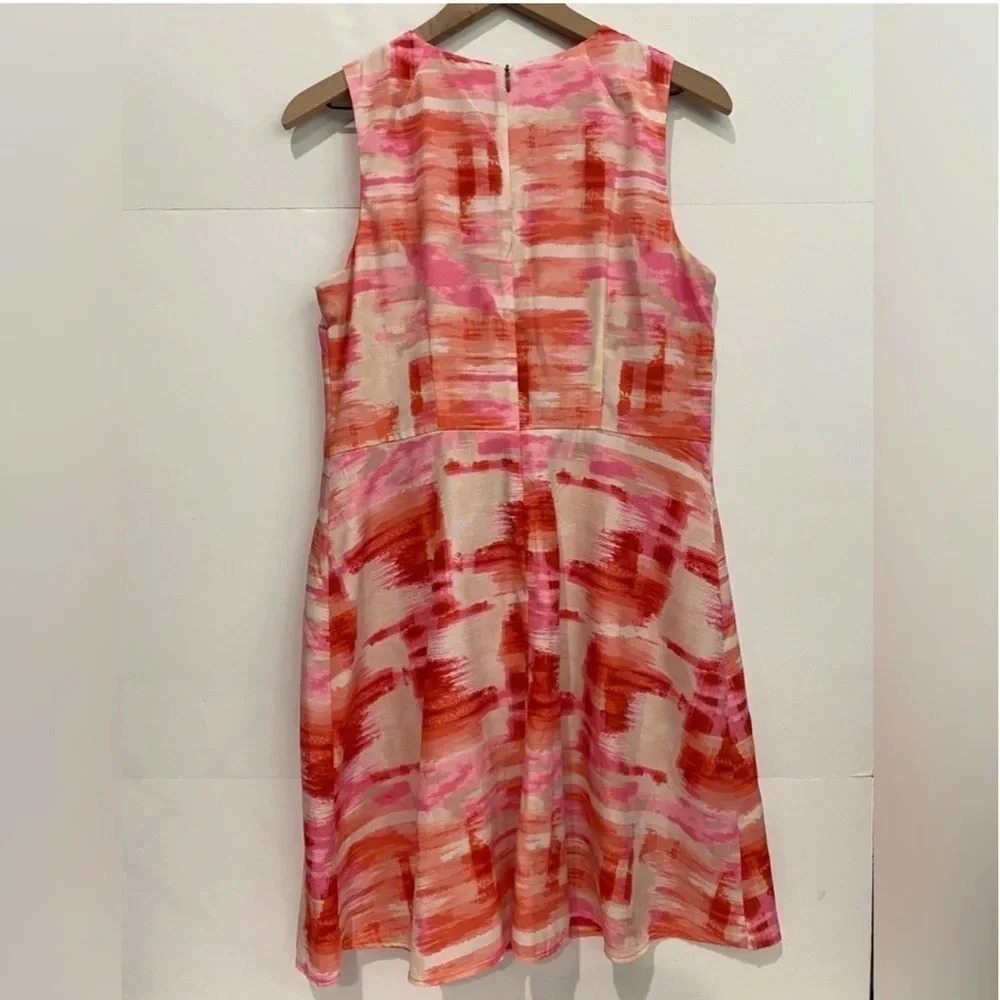 Rabbit Rabbit Rabbit Dress 12 Sleeveless Abstract Watercolor
Pleated Pintuck - Picture 13 of 13